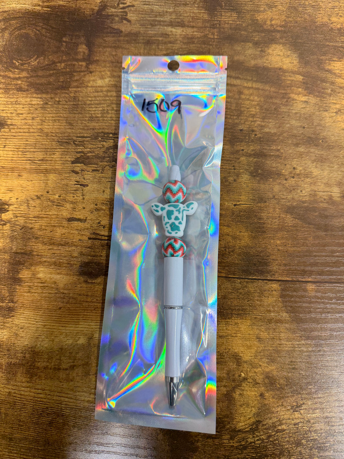 Teal Western Pen